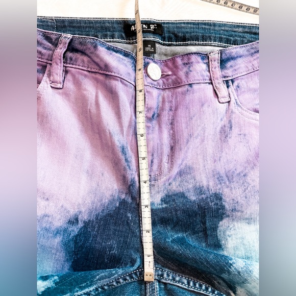 Allen B. By Allen‎ Schwartz Tie Dye Jeans Size 14 - Picture 8 of 9